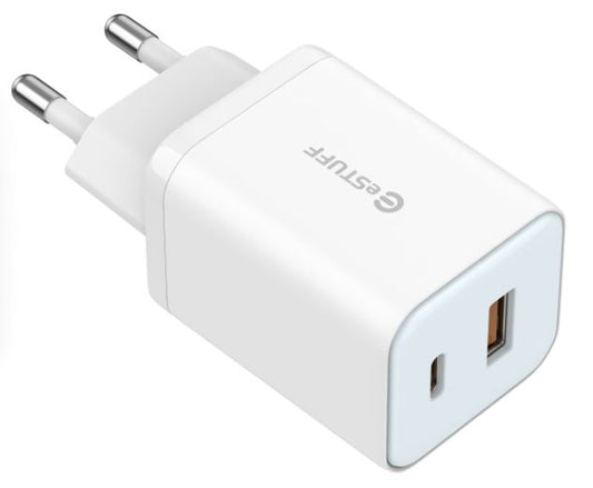 eSTUFF ES635065-BULK-ITH Smart Device Charger – USB-C PD 65W & USB-A 27W EU Plug