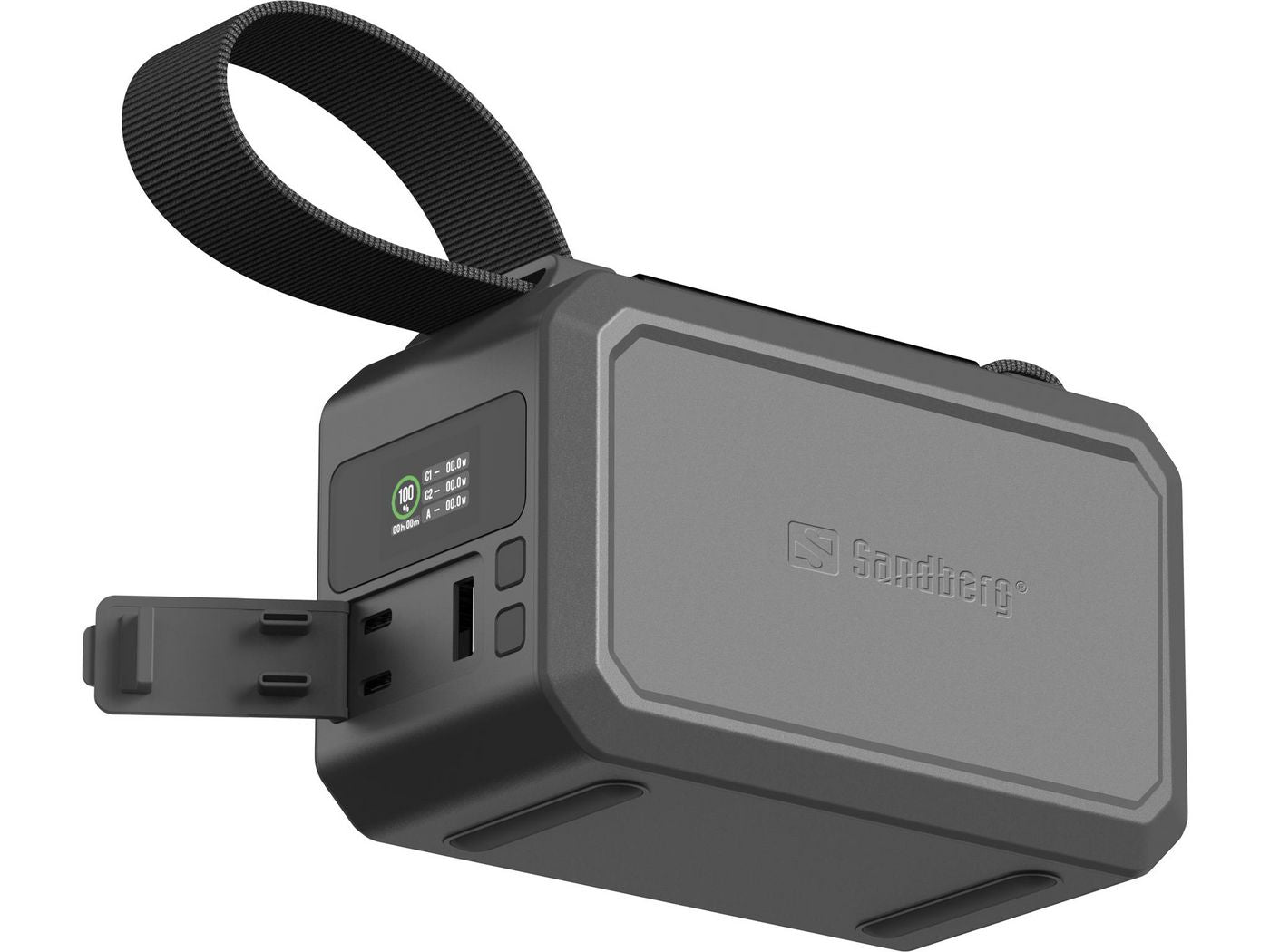 Sandberg 421-14 Survivor Powerbank 100W 40000mAh – Rugged Portable Charger Black