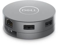 Dell 470-AFJI 6-in-1 USB-C Multiport Adapter – DA305 Dock Silver