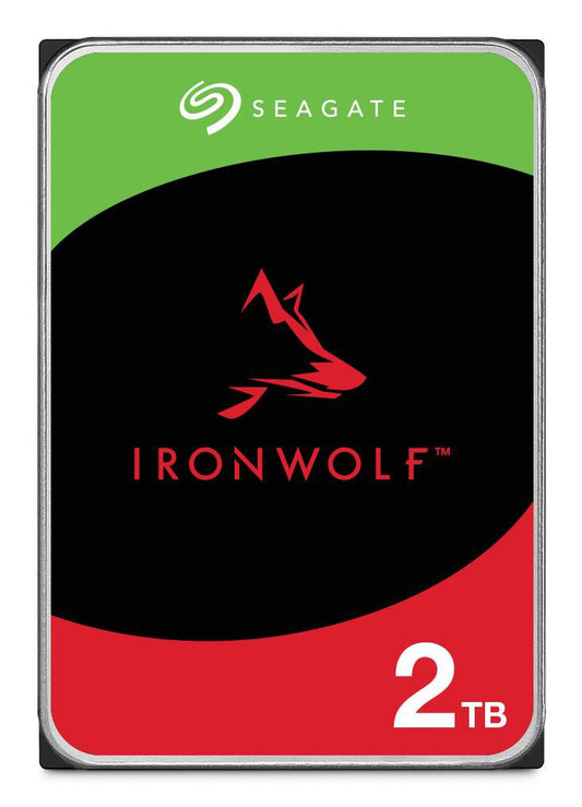 Seagate ST2000VN003 IronWolf 2TB 3.5" Internal Hard Drive – 5400RPM, SATA III