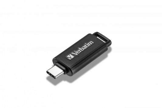 Verbatim 49459 USB Flash Drive – 128GB USB Type-C 3.2 Gen 1 Black