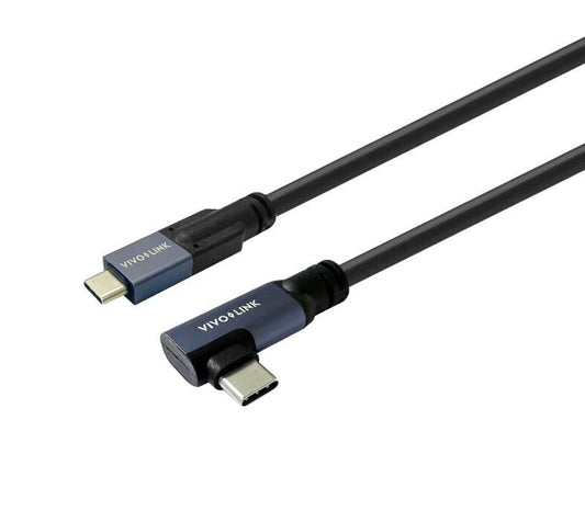 Vivolink PROUSBCMM5A USB-C to USB-C Cable 5m – 20Gbps Data 100W Power 4K/60Hz Video
