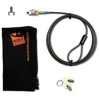 Dell KR0P6 Cable Lock – Keyed Stainless Steel 1.82m 4mm Black/Silver