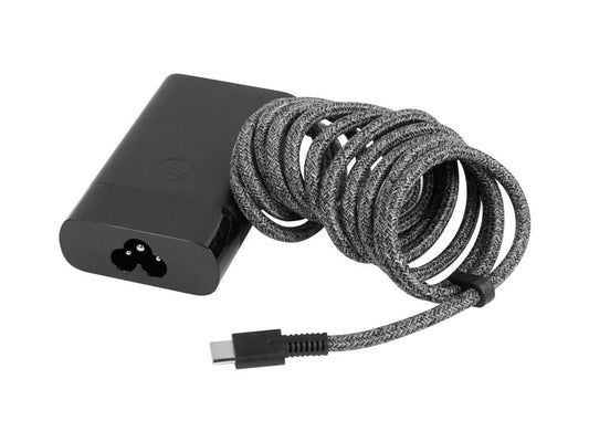 HP 19C66AV 65W USB-C AC Adapter – Reliable Power Supply with Single USB-C Connector