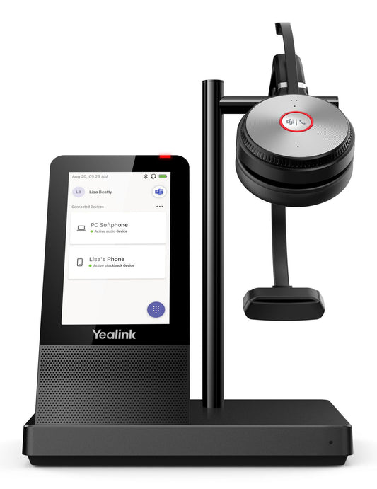 Yealink WH66 MONO TEAMS DECT Wireless Headset – Personal Audio Conferencing System
