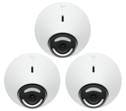 Ubiquiti UVC-G5-DOME-3 IP Camera 3-Pack – 5MP 2K HD Dome, Night Vision