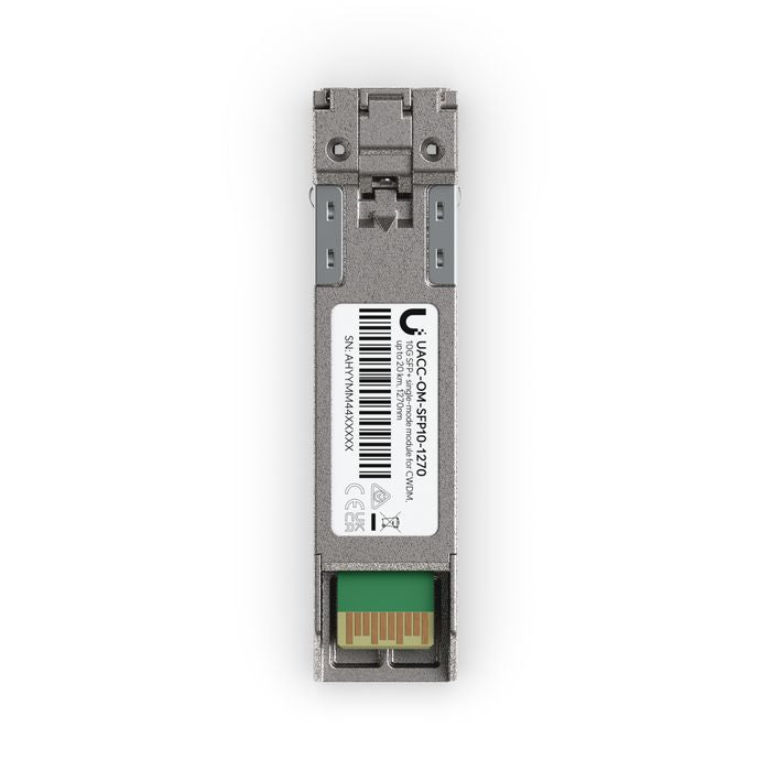 Ubiquiti UACC-OM-SFP10-1270 SFP+ 10Gbps CWDM Optical Module – Single-Mode 1270 nm