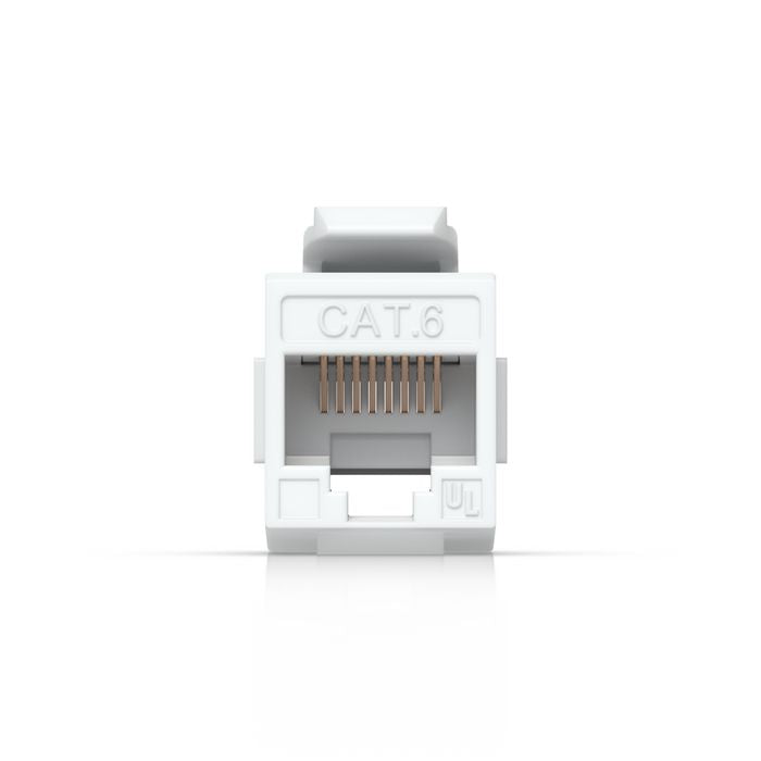 Ubiquiti UACC-KEYSTONE-COUPLER-C6 Cat6 Keystone Coupler 12-Pack RJ45 Female