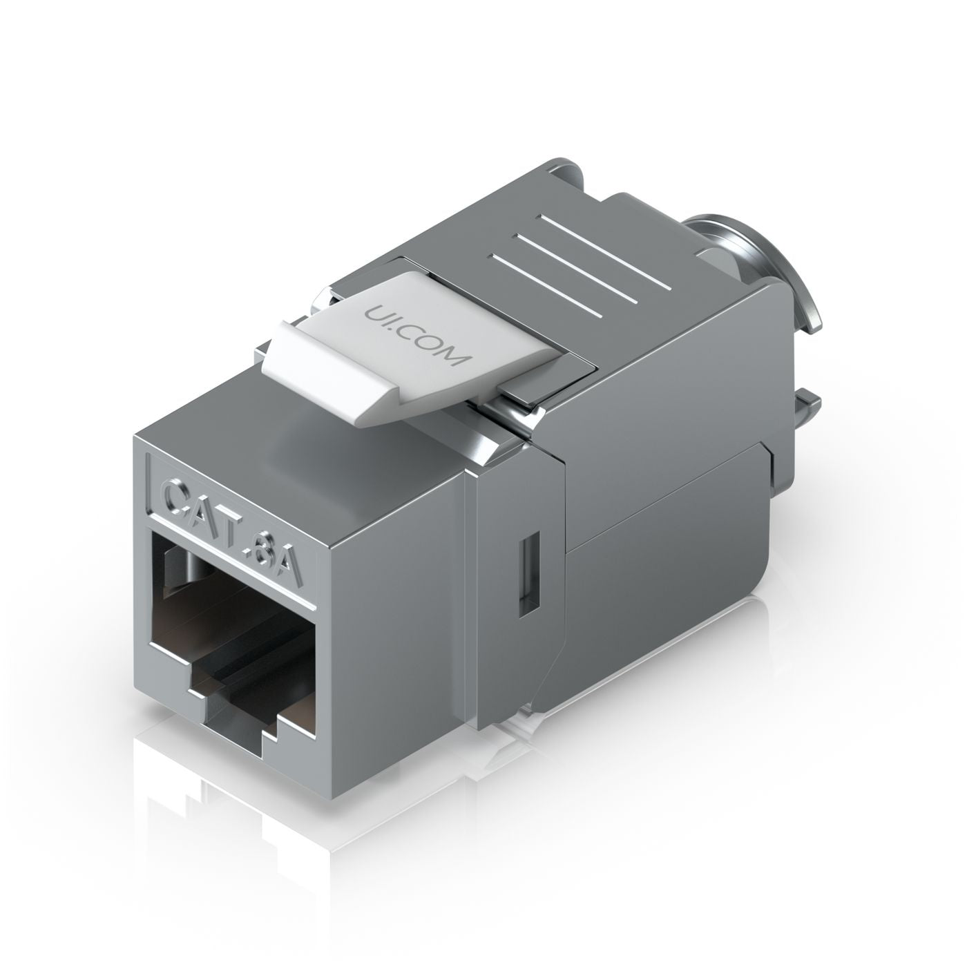 Ubiquiti UACC-KEYSTONE-JACK-C6A Keystone Jack 12-Pack Cat6A Toolless Metallic
