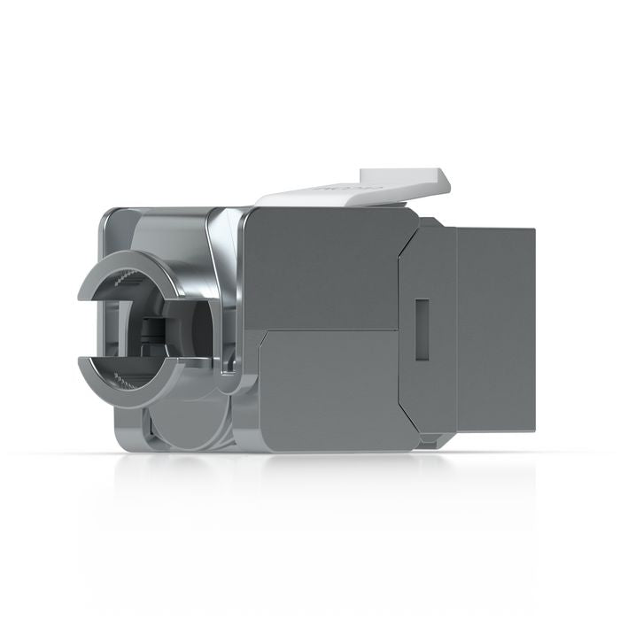 Ubiquiti UACC-KEYSTONE-JACK-C6A Keystone Jack 12-Pack Cat6A Toolless Metallic