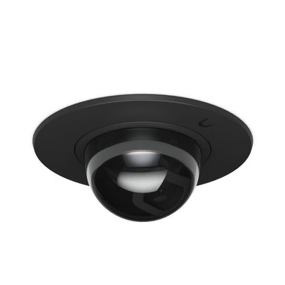 Ubiquiti UACC-G5-DOME-ULTRA-FM-SB-B Dome Ultra Flush Mount – Smoked Bubble, Indoor, Polycarbonate, Black