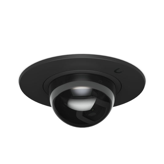 Ubiquiti UACC-G5-DOME-ULTRA-FM-SB-B Dome Ultra Flush Mount – Smoked Bubble, Indoor, Polycarbonate, Black