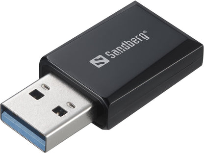 Sandberg 134-41 Mini Wifi Dongle USB Type-A Wireless Adapter 1267 Mbit/s