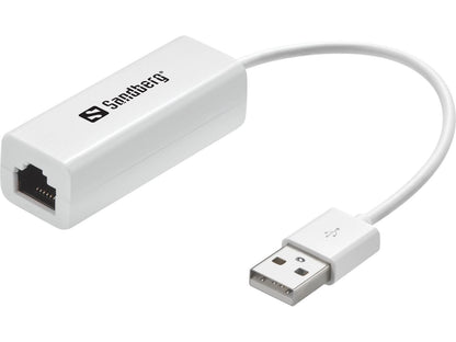 Sandberg 133-78 USB to Network Converter – Wired Ethernet Adapter 480Mbit/s