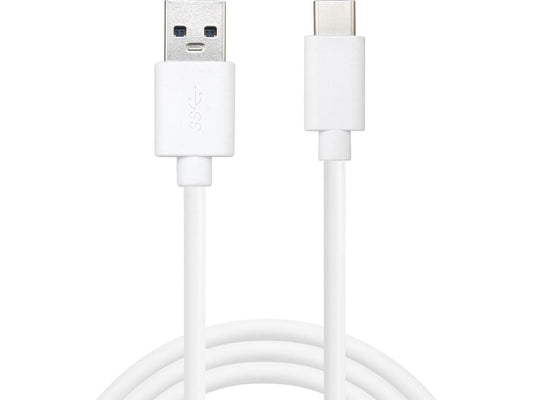 Sandberg 336-15 USB-C to USB-A 2.0 Cable 1m White – Plug & Play