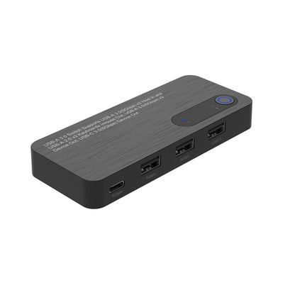 MicroConnect MC-USBKM0205 USB 3.0 KVM Switch – 2x5 Port Sharing