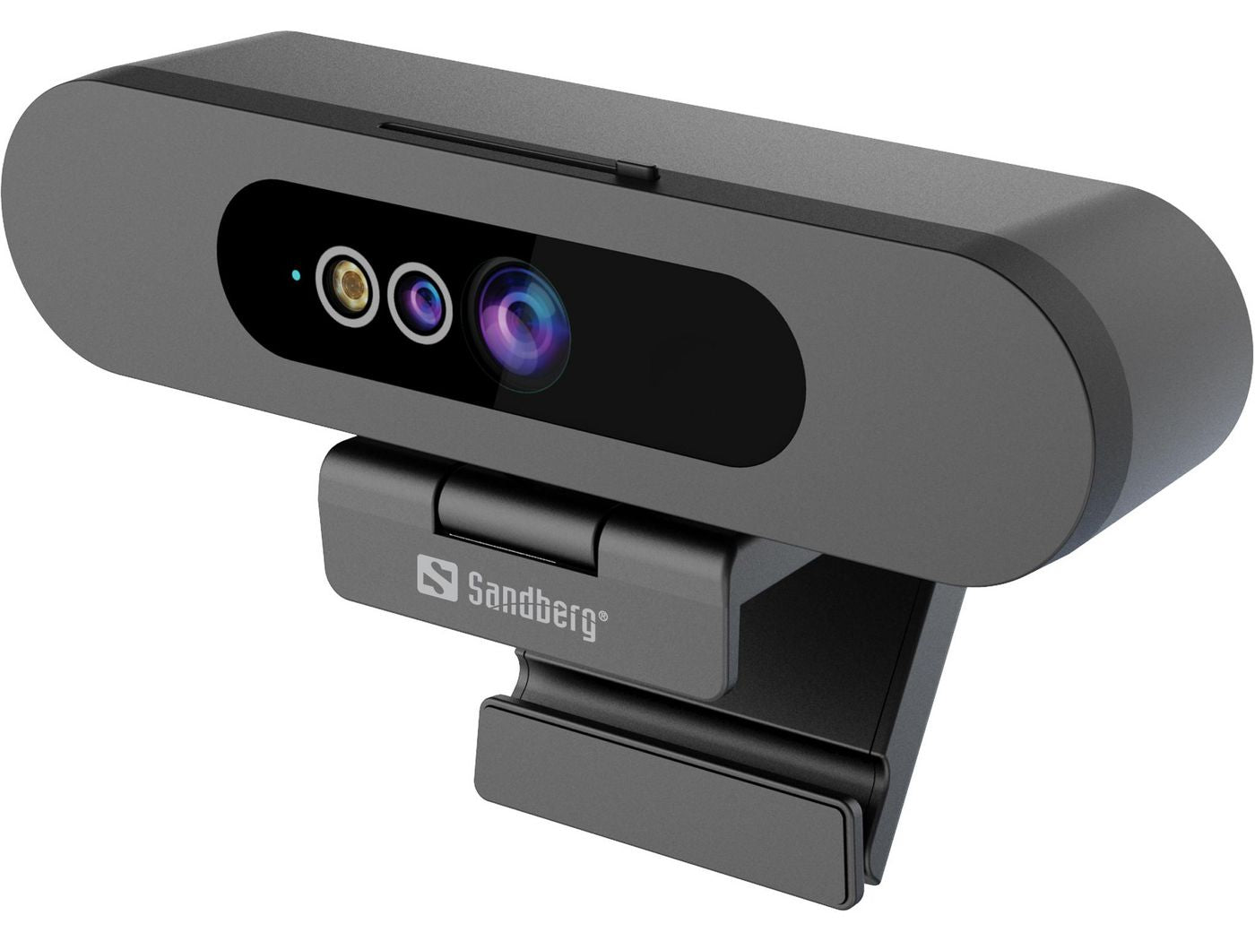 Sandberg 134-40 Face-ID Webcam 2 Full HD 1080P USB-C Stereo Microphone