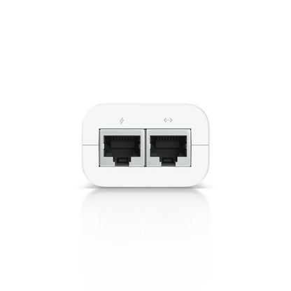 Ubiquiti U-POE PoE Adapter – 15W, Gigabit Ethernet, Active PoE, White