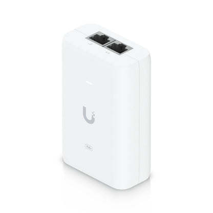 Ubiquiti U-POE+ PoE+ Adapter – 30W 48V DC Gigabit Ethernet Power Supply
