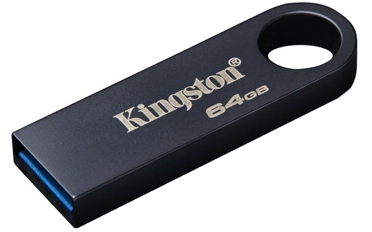 Kingston KE-U2X64-1AC USB Flash Drive 64GB – 3.2 Gen 1 Metal Capless