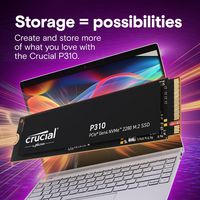 Crucial CT2000P310SSD8 2TB M.2 PCIe Gen4 NVMe Internal SSD – 7100MB/s
