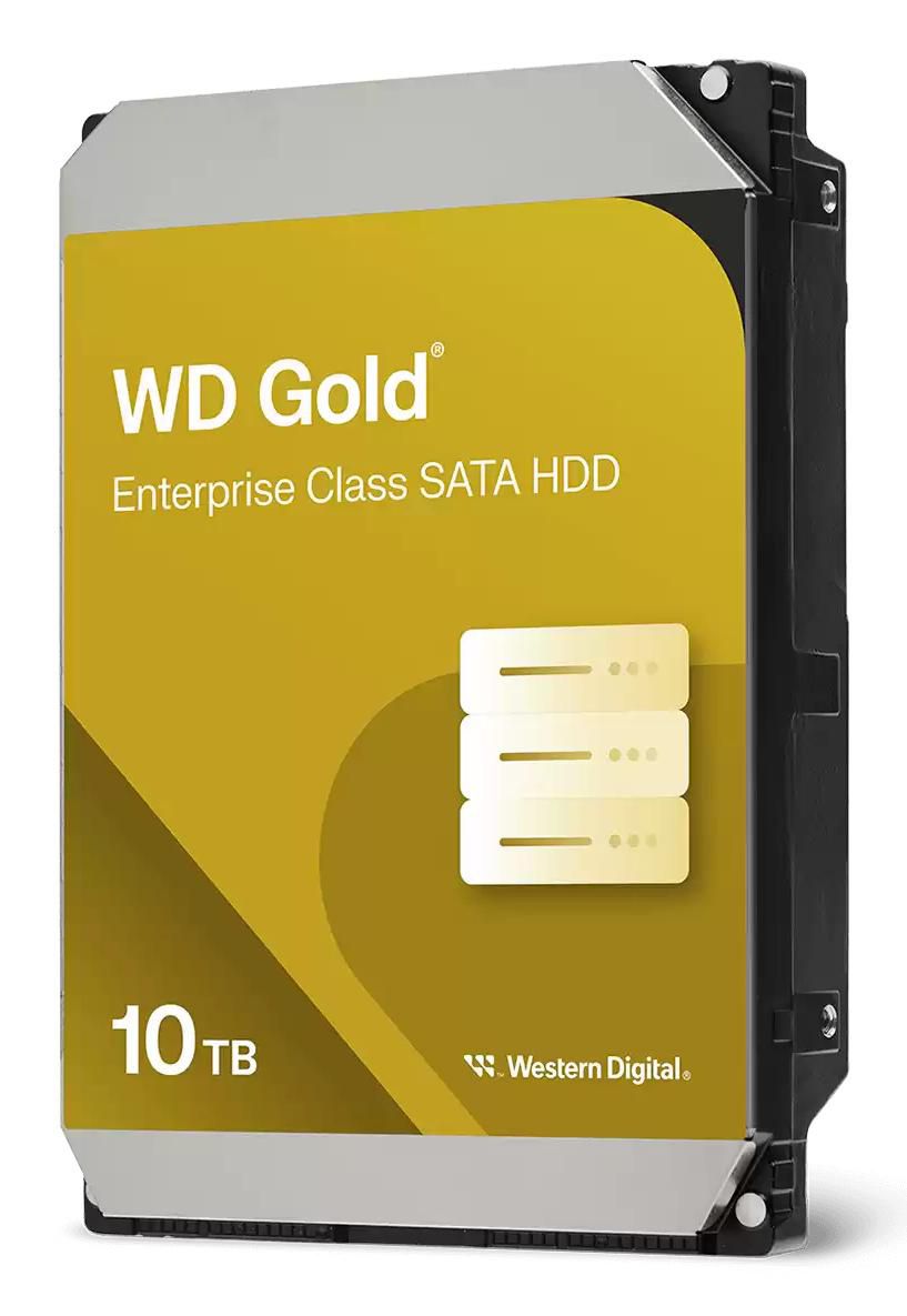 Western Digital WD103KRYZ Gold Enterprise SATA HDD 10TB 7200RPM 512MB