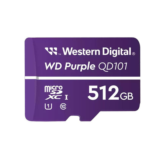 Western Digital WDD512G1P0C-85AEL0 microSDXC Card – 512GB Ultra Endurance UHS-I