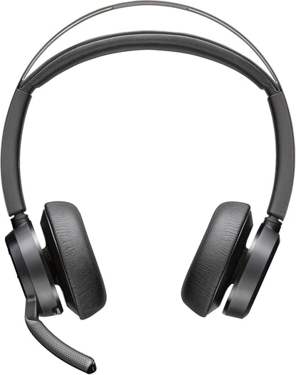 HP 9T9J3AA Voyager Focus 2 USB-C-C Headset + USB-C/A Adapter – Stereo Bluetooth