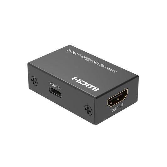 MicroConnect MC-HDMIREPEATER-8K HDMI Repeater – 8K@60Hz 10m 4K@60Hz 13m 48Gbps