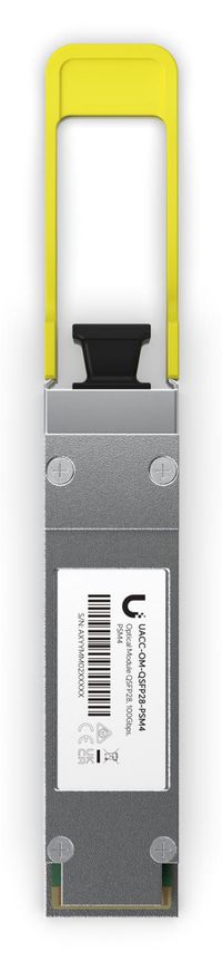 Ubiquiti UACC-OM-QSFP28-PSM4 100G QSFP28 Network Transceiver – MPO-12, 2km, Single-Mode