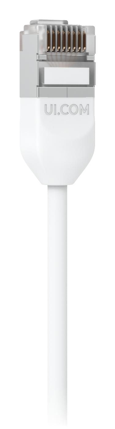 Ubiquiti UACC-CABLE-PATCH-OUTDOOR-C6A-12M-W Cat6a Outdoor Patch Cable 12m Shielded RJ45 PoE++ White