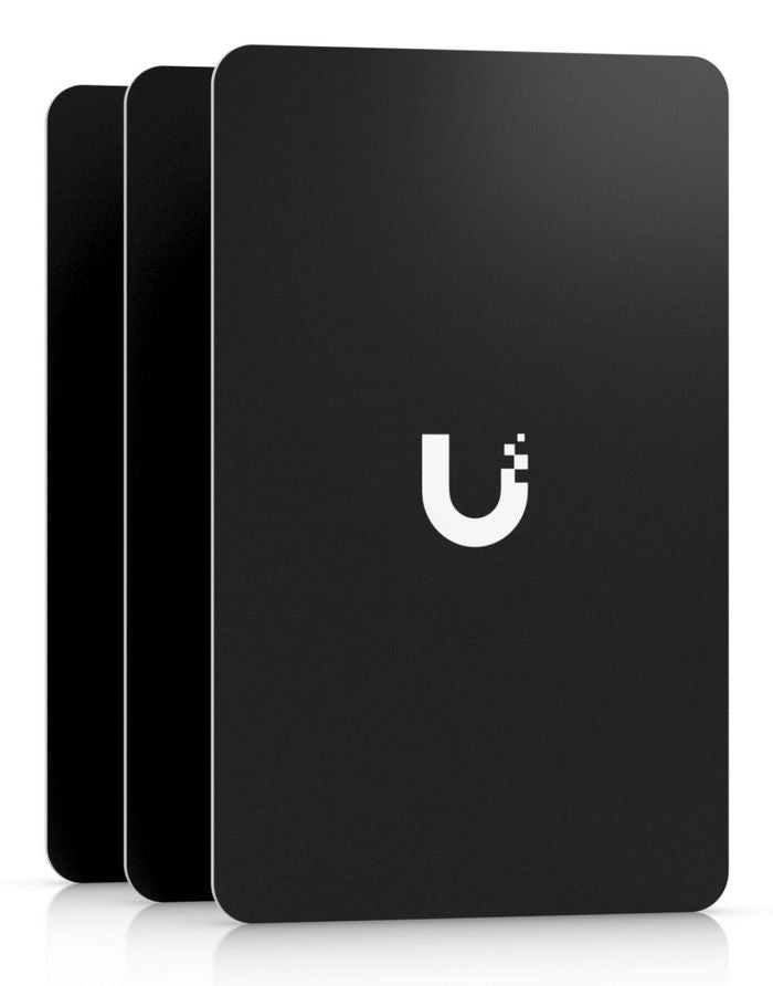 Ubiquiti UA-CARD-B-10 Access Cards – NFC 13.56 MHz 10-Pack Black