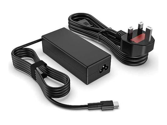 HP 1P3K6AA#ABU 65W USB-C LC Power Adapter – Fast Charge, Black, 1-Year Warranty