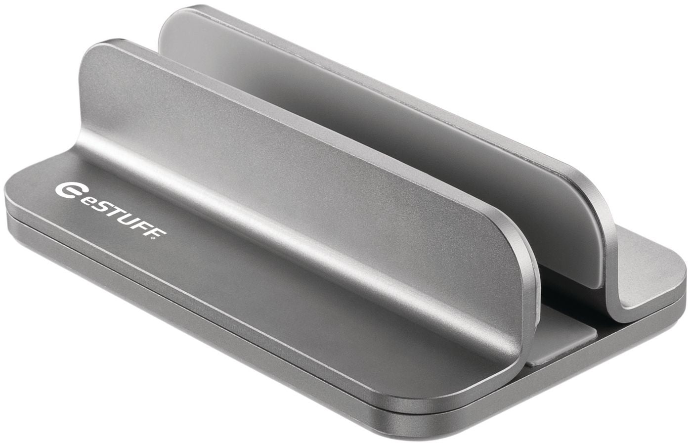 eSTUFF GLB229000 Universal Laptop Stand – Adjustable Aluminium Desk Accessory