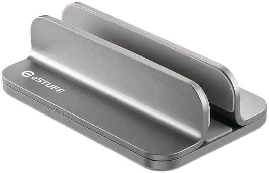 eSTUFF GLB229000 Universal Laptop Stand – Adjustable Aluminium Desk Accessory