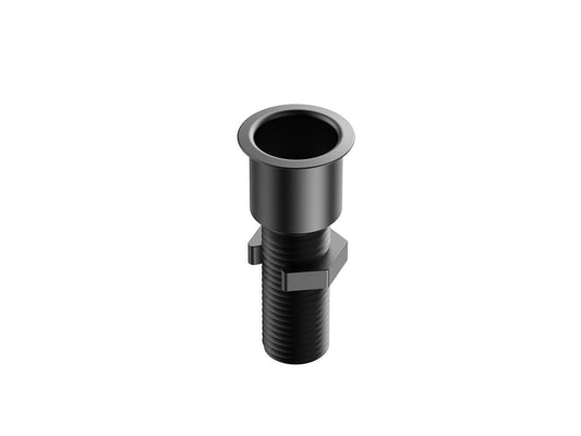 Vivolink VLDG24L-B Black Aluminium Desk Cable Grommet – Large, Up to 55mm