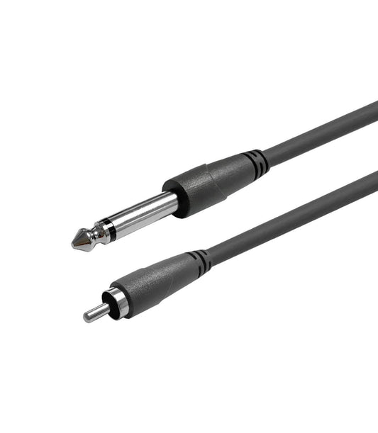 Vivolink PROAUDJACKMRCA7 Audio Cable – 7m 6.35mm TS (mono) to RCA Black