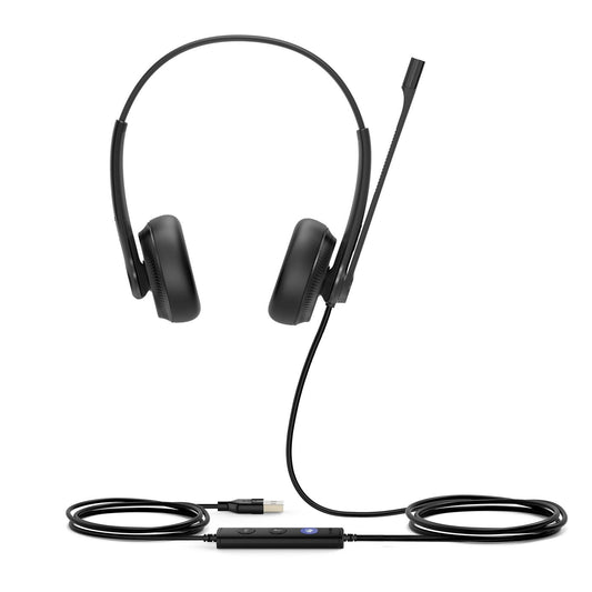 Yealink UH34 DUAL TEAMS Headset – Dual-Ear USB Teams Certified