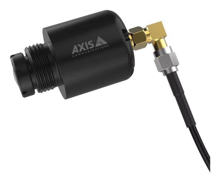 Axis 02470-021 TU6002 Right-Angle SMA Adapter – 10 Pack Gold 90° Cable Adapter for Tight Spaces