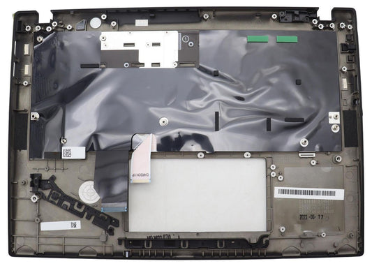 Lenovo 5M11L86034 Cover + Keyboard – Integrated, Backlit, Black