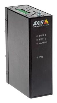 Axis 01154-001 T8144 60W Industrial Midspan PoE Adapter – 1-Port, Black