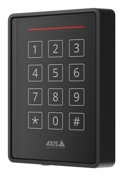 Axis 02145-001 RFID Reader with Keypad – A4120-E, IP66, IK07, 13.56MHz