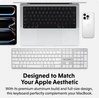 Hyper HS2310NO Bluetooth Wireless Keyboard Nordic Layout – Full-Size, LED Backlit