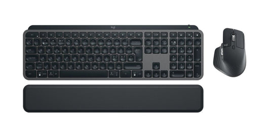 Logitech 920-011612 MX Keys S Combo – Wireless Keyboard and Mouse Set Nordic