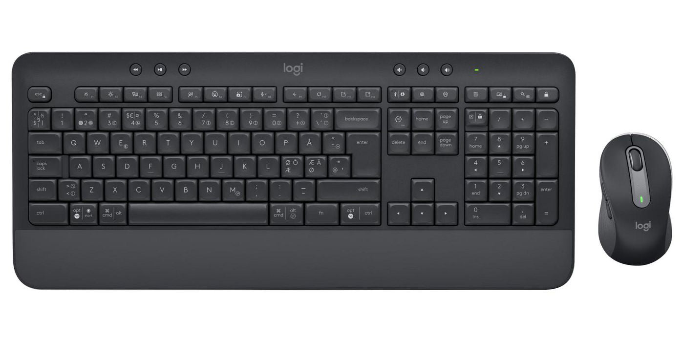 Logitech 920-011010 Wireless Keyboard – UK Layout, Slim Design