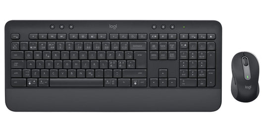Logitech 920-011010 Wireless Keyboard – UK Layout, Slim Design