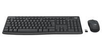 Logitech 920-012077 MK370 Wireless Keyboard & Mouse Combo – Graphite, QWERTY