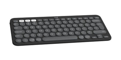 Logitech 920-011851 Pebble Keys 2 K380s Bluetooth Keyboard – Graphite, Wireless, Compact