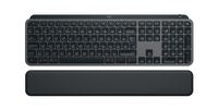 Logitech 920-011589 MX Keys S Advanced Wireless Illuminated Keyboard – Graphite, Full-Size, LED Backlit