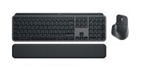 Logitech 920-011614 MX Keys S Combo – Wireless Keyboard & Mouse Set, Graphite